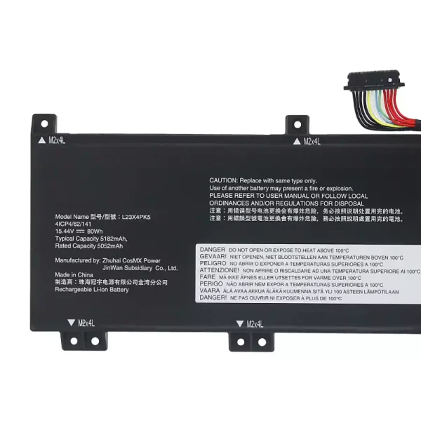 Portátil bateria nueva para LENOVO L23M4PK5 L23B4PK5 L23X4PK5 L23C4PK5 L23D4PK5 - Imagen 3