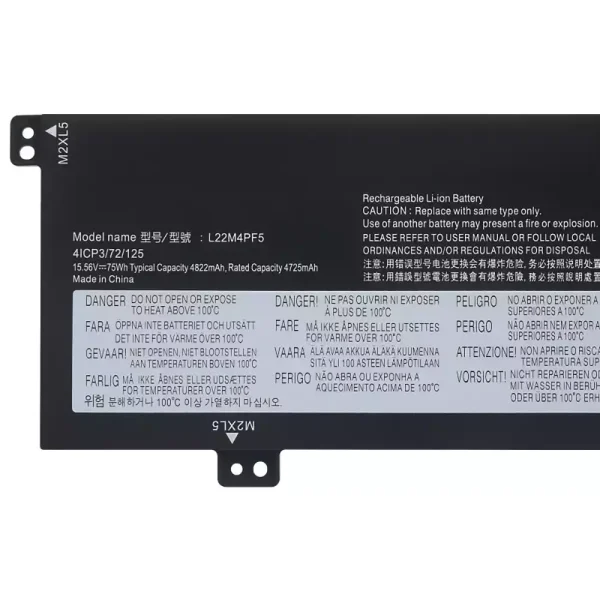 Portátil bateria nueva para LENOVO L22D4PF5 L22C4PF5 L22X4PF5 L22B4PF5 L22M4PF5 - Imagen 3