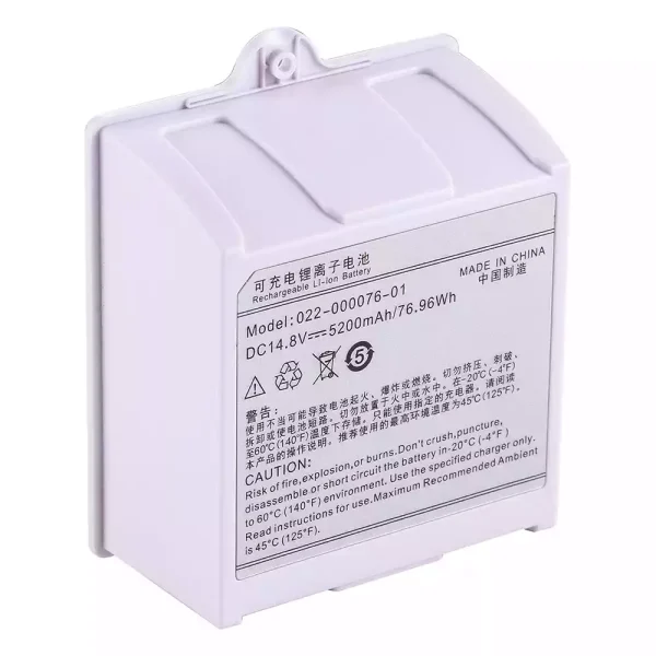Bateria de repuesto para 022-000076-01,WED-H0924 - Imagen 3