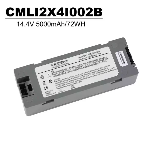 Bateria de repuesto para COMEN CMLI2X4I005B CMLI2X4I002B - Imagen 2