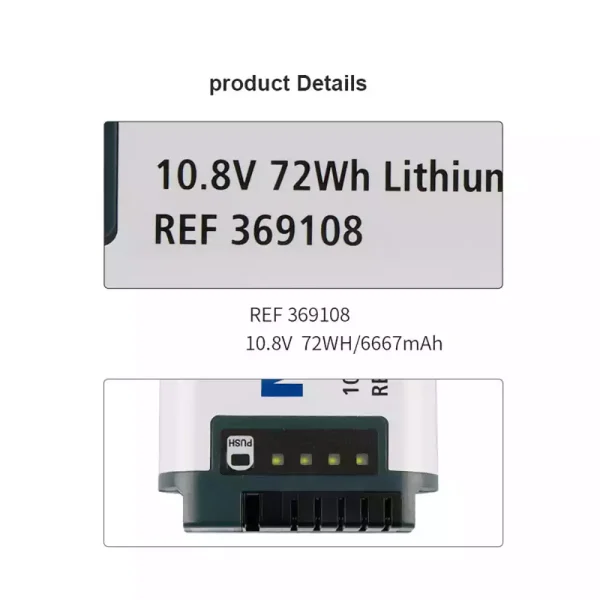 Bateria de repuesto para Hamilton C1,REF 369108 - Imagen 3