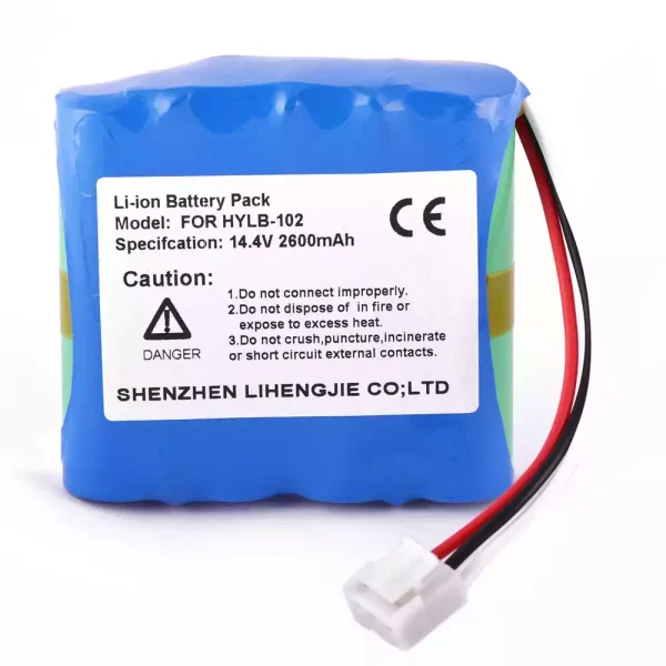 Bateria de repuesto para Mindray HYLB-102,18287-2000,TWSLB-005,JHOTA-99K-00,022-000040-00,DECG-03A MEC-03 18287-2000