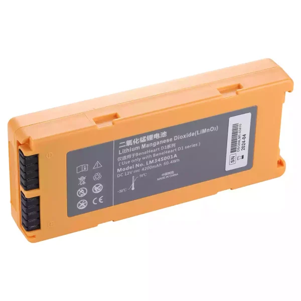 Bateria de repuesto para LM34S001A,Mindray BeneHeart D1 Public D1 Pro - Imagen 3