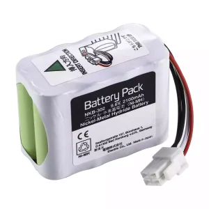 Bateria de repuesto para NKB-302 X064,Nihon Kohden OPV-1500 OPV-1500K