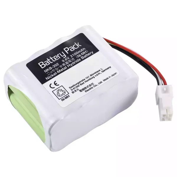 Bateria de repuesto para NKB-302 X064,Nihon Kohden OPV-1500 OPV-1500K - Imagen 2