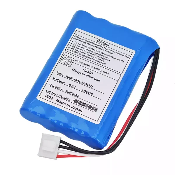 Bateria de repuesto para Fukuda FX-3010 FCP-3610 HHR-19AL24G1FD LS1610 - Imagen 3