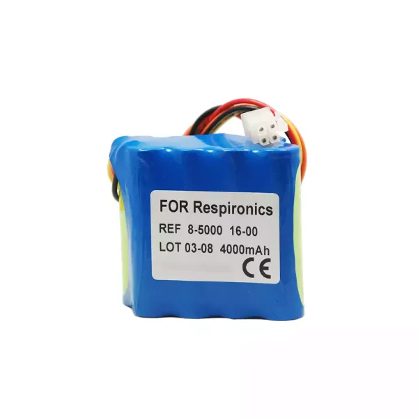 Bateria de repuesto para 8-5000 16-00,RESPIRONICS BiPAP Focus Ventilator