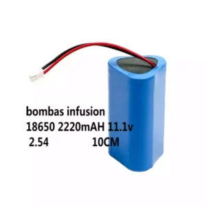 Bateria de repuesto para bombas infusion