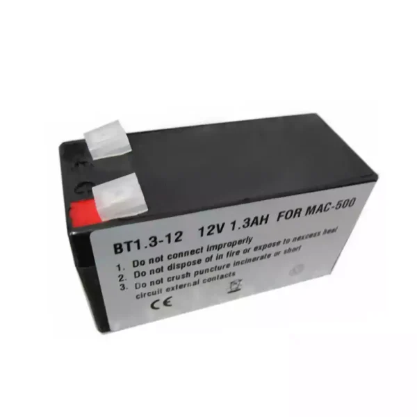 Bateria de repuesto para GE BT1.3-12,NP1.3-12,GE MAC-500,Marquette Mac 500