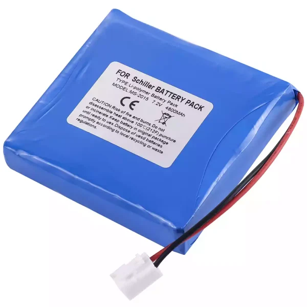 Bateria de repuesto para Schiller CardioVit AT102+ MS-2007 MS-2010 MS-2015 - Imagen 4