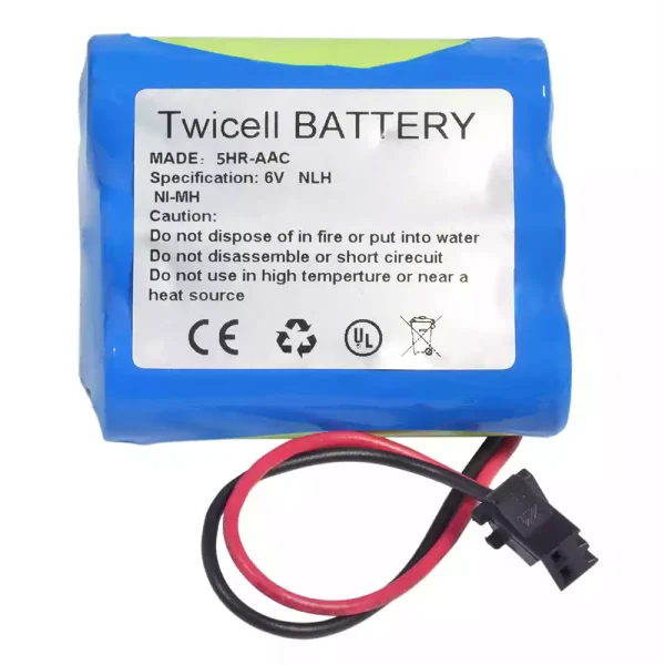 Bateria de repuesto para SANYO Twicell 5HR-AAC,SANYO MDF-137,MDF-U333,MDF-U537,MDF-U537D,MDF-V7486SC,MDF-C8V,VIP Plus
