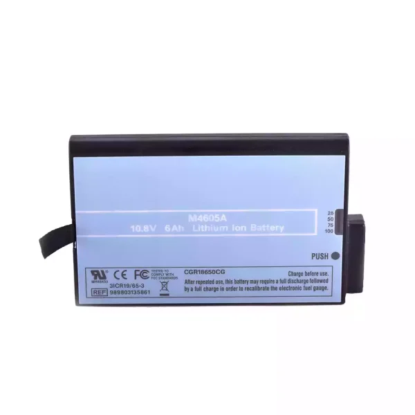 Bateria de repuesto para Philips MP20,MP30,MP40,MP50,MP60,MP70,MP80, MP90,M8001A,M8002A,M8100,MX500,MX450,MX600