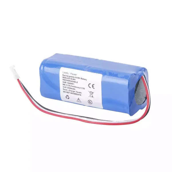 Bateria de repuesto para Fukuda HHR-16A8W1,Fukuda ME Cardisuny C-120,ME C120 - Imagen 3