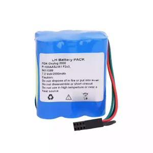 Bateria de repuesto para Oxylog 2000 P-100AASJ/A1 F2x3 8411599