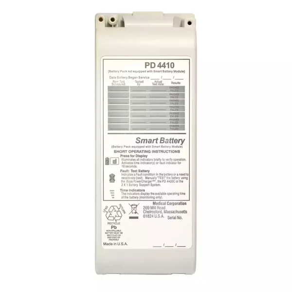 Bateria de repuesto para Zoll PD1400 PD1600 PD1700 PD2000