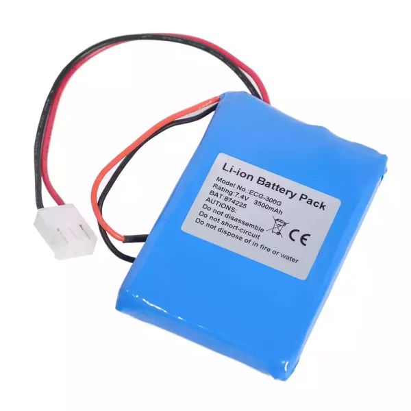 Bateria de repuesto para CONTEC ECG300G ECG-300G - Imagen 2