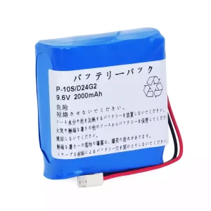 Bateria de repuesto para Panasonic P-10S/F24G2 P-10S/D24G2 ATOM P-600