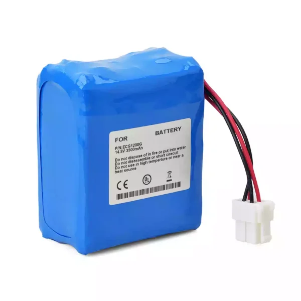 Bateria de repuesto para CONTEC ECG-1200 ECG-1200G ECG-1600D - Imagen 2