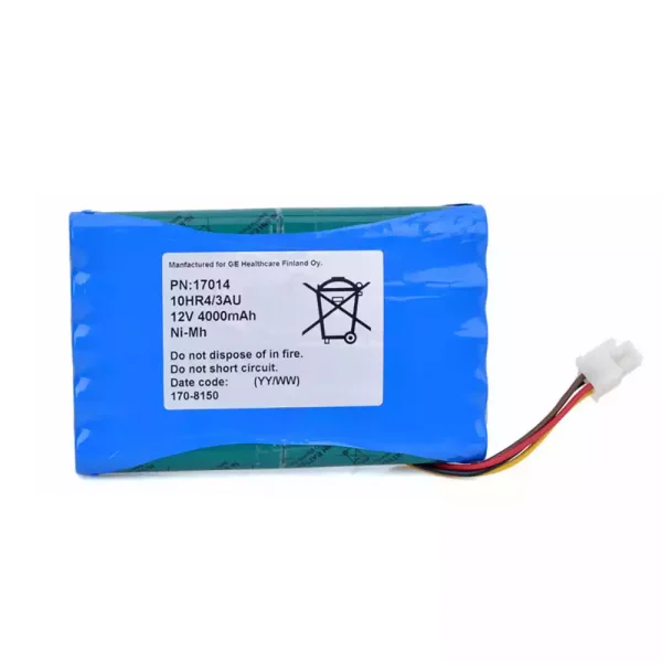 Bateria de repuesto para GE 17014 10HR4/3AU,Datex-Ohmeda S/5CAM