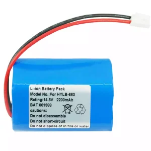 Bateria de repuesto para Biocare ECG-1200,ECG-1210,ECG-1201,FM-801