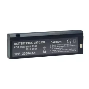 Bateria de repuesto para Dongjiang ECG-11A,ECG-11B,DJAA-12B,XI QUE XD-7100,XD-7200
