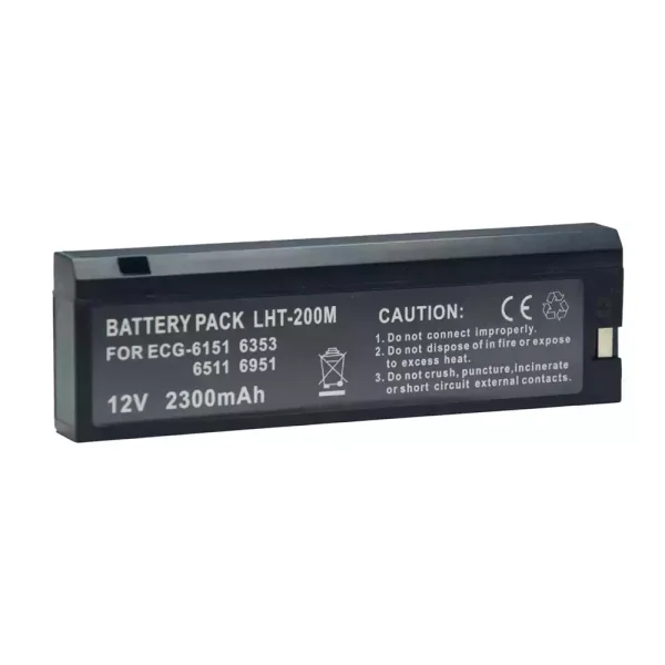 Bateria de repuesto para Dongjiang ECG-11A,ECG-11B,DJAA-12B,XI QUE XD-7100,XD-7200