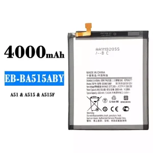 Batería telefono celular EB-BA515ABY para Samsung A51/A515/A515F