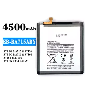 Batería telefono celular EB-BA715ABY para Samsung A71 4G/A71 5G/A71 5G UW