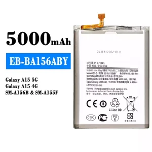 Batería telefono celular EB-BA156ABY para Samsung Galaxy A15 5G/Galaxy A15 4G