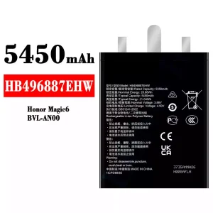 Batería telefono celular HB496887EHW para HUAWEI Honor Magie 6