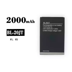 Batería telefono celular BL-20JT para Tecno F1 / F2