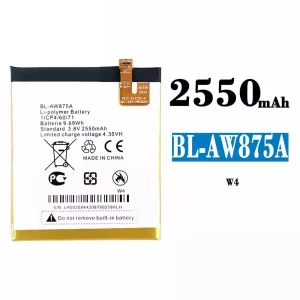 Batería telefono celular BL-AW875A para Tecno W4