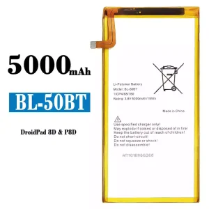 Batería telefono celular BL-50BT para Tecno D8 8D / P8D / Droidpad 8D