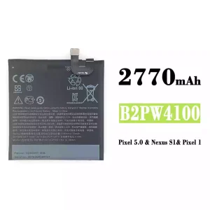Batería telefono celular B2PW4100 para Google Pixel 5.0 / Nexus S1 / Pixel 1