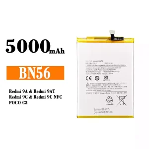 Batería telefono celular BN56 para Xiaomi Redmi 9A / Redmi 9AT / Redmi 9C / POCO C3