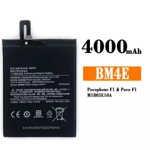 Batería telefono celular BM4E para Xiaomi Poco F1