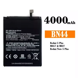 Batería telefono celular BN44 para Xiaomi Redmi 5 Plus / Redmi Note 5 Plus