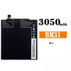 Batería telefono celular BM31 para Xiaomi mi 3