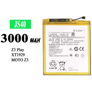 Batería telefono celular JS40  para Motorola Moto Z3 / Moto Z3 play