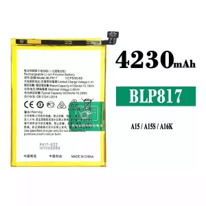 Batería telefono celular BLP817 para OPPO A15 /A15S /A16K