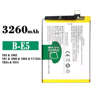 Batería telefono celular B-E5 para VIVO Y83/Y81/Y83A/Y18S