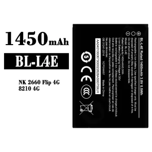 Batería telefono celular BL-L4E para Nokia NK 2660 Flp 4G/8210 4G