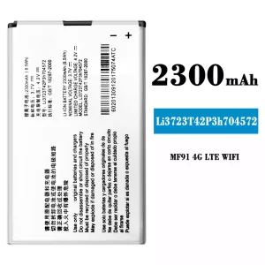 Batería telefono celular Li3723T42P3h704572 para ZTE MF91 4G LTE WIFI
