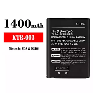 Batería telefono celular KTR-003 para Nintendo 3DS/N3DS
