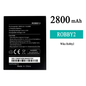 Batería telefono celular ROBBY2 para WIKO