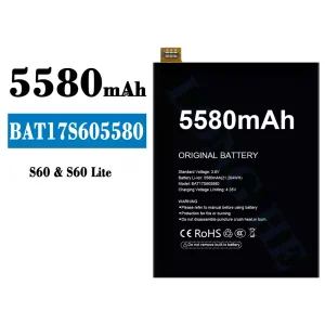 Batería telefono celular BAT17S605580 para Doogee S60/S60 Lite