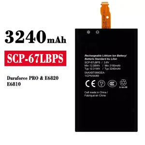Batería telefono celular SCP-67LBPS para Kyocera Dura PRO/E6820/E6810