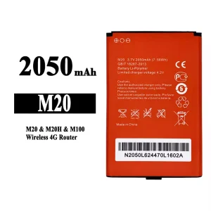 Batería telefono celular M20 para Benteng M20H/M100