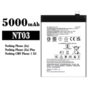 Batería telefono celular NT03 para Nothing Phone 1 5G/2a/2a Plus