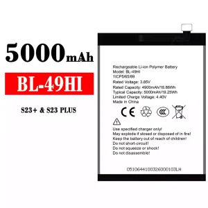 Batería telefono celular BL-49HI para itel S23 Plus